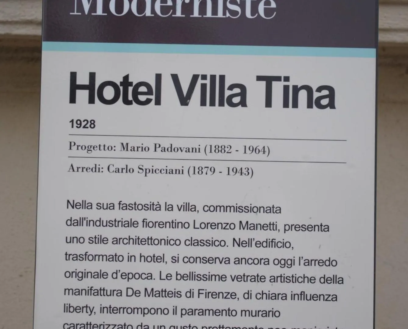 Villa Tina Hotel Viareggio 3*,  Italy